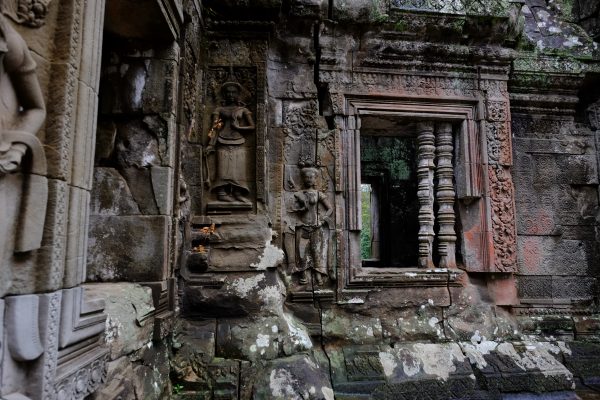 Un petit temple de la cité d'Angkor