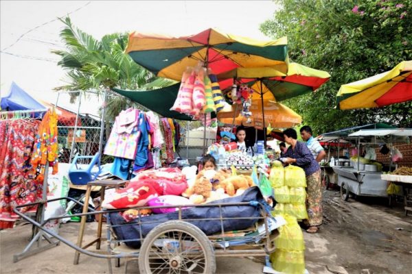 Siem Reap, une ville du nord ouest du Cambodge