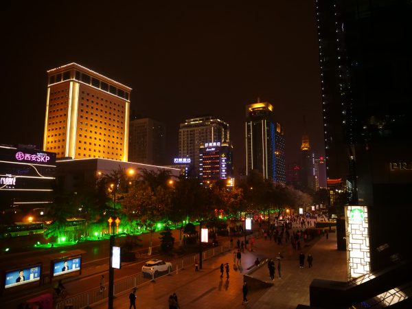 Xian, la nuit une promenade surprenante et intrigante