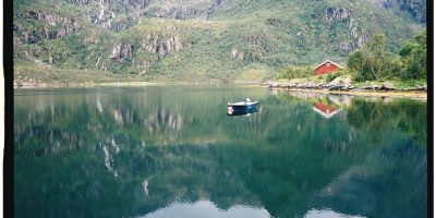Un Fjord sur l'archipel des Lofoten