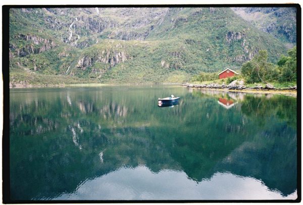 Un Fjord sur l'archipel des Lofoten