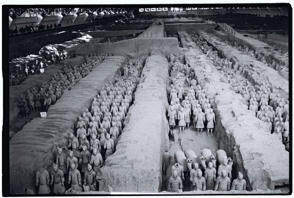 Le plus grand hall des soldats en terre cuite à Xian