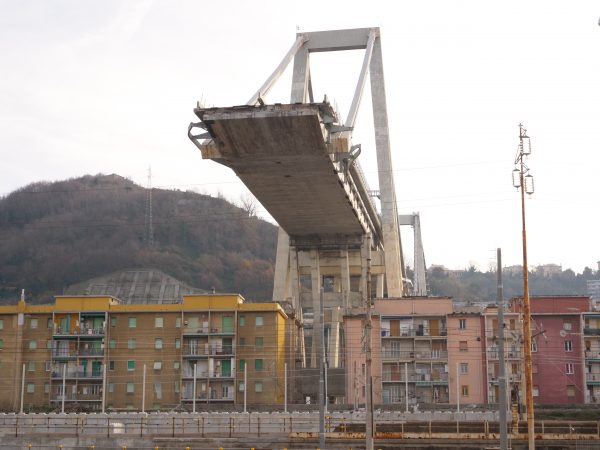 Le pont de Gênes côté sud
