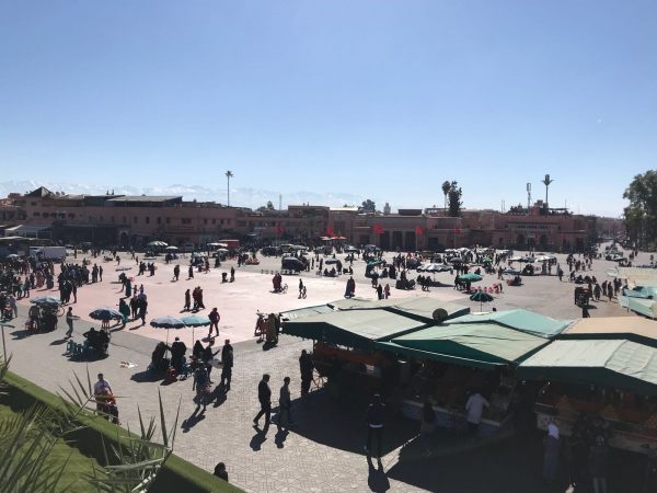 la place la plus célèbre du Maroc