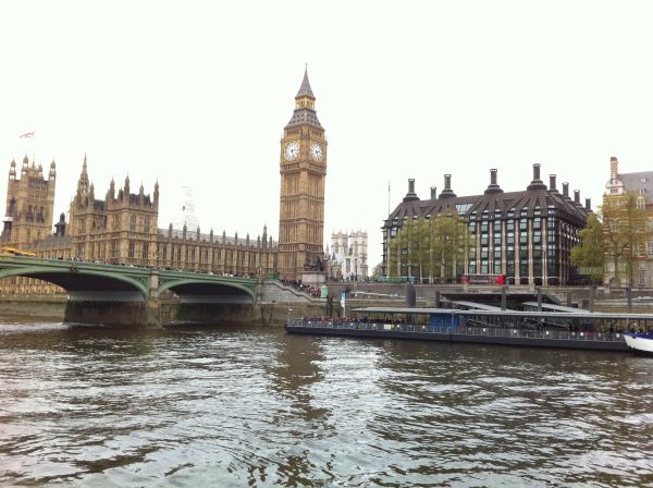 Londres et la Tamise, la capitale du Royaume-Uni