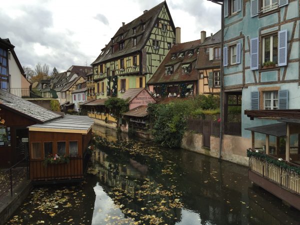 La ville de colmar en Alsace