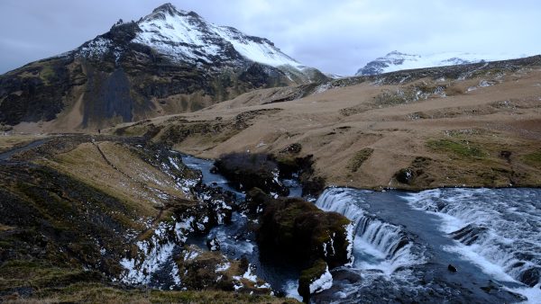 Un paysage dans le sud de l'Islande