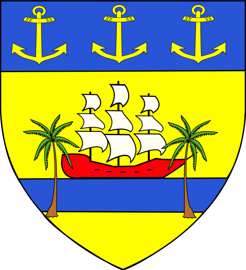 L'emblème de la ville d'Abidjan