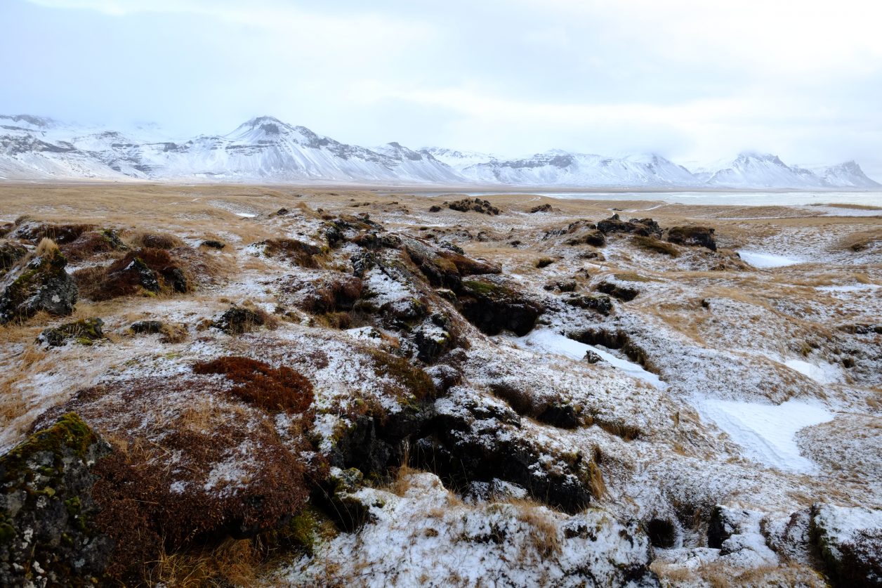 Un paysage de l'Ouest de l'Islande, prenez votre temps