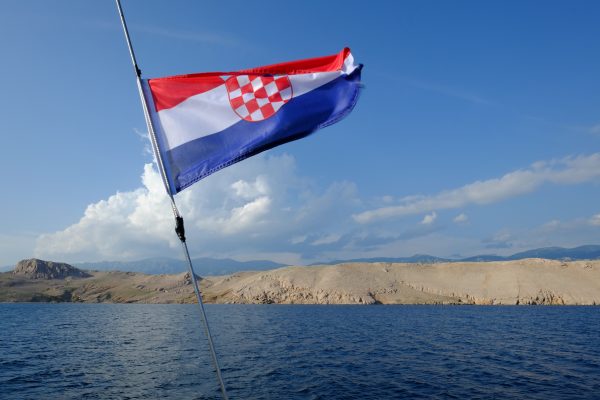 En mer dans le nord de la Croatie