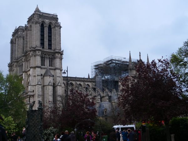 La cathédrale de Paris le mardi 16 mars 2019