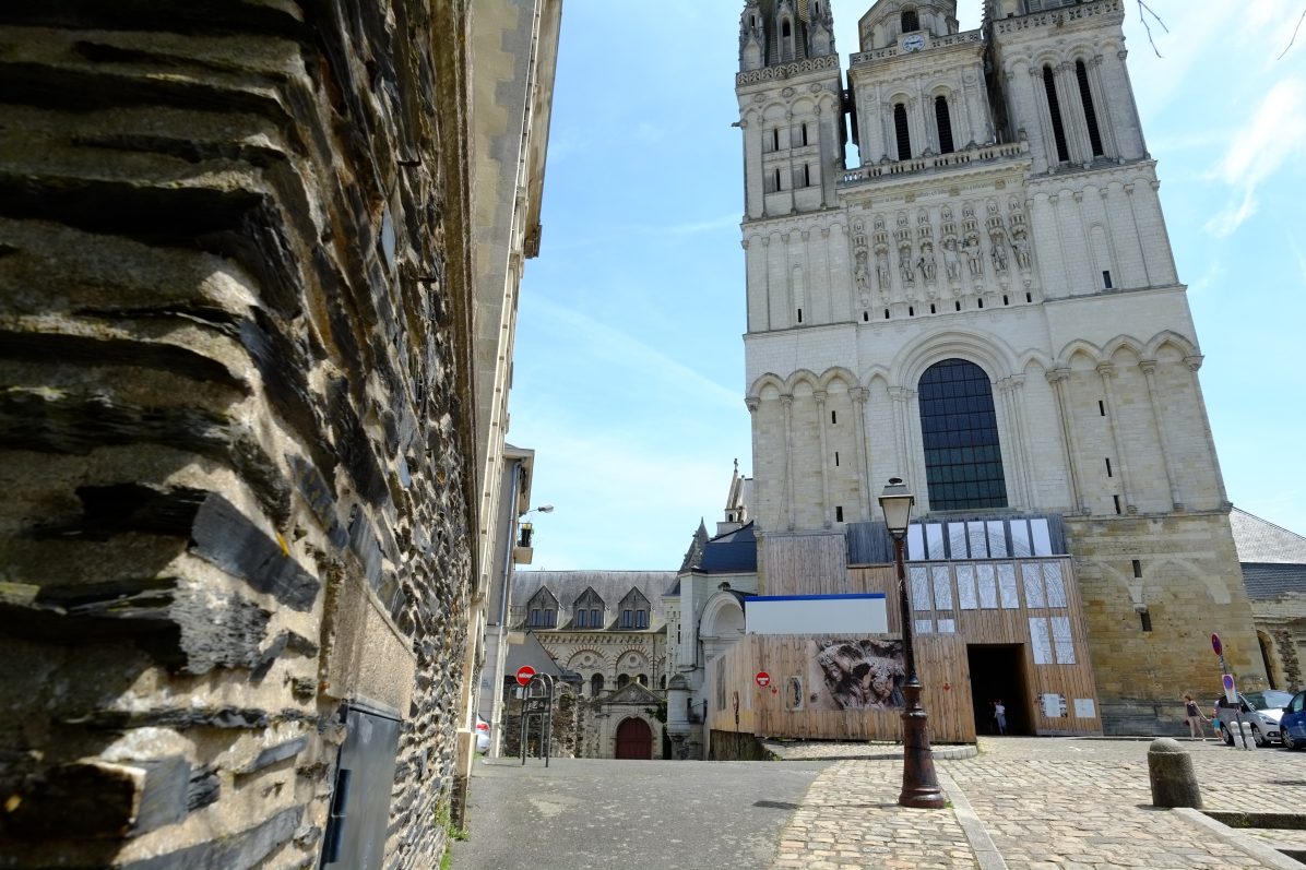 La splendide cathédrale d'Angers