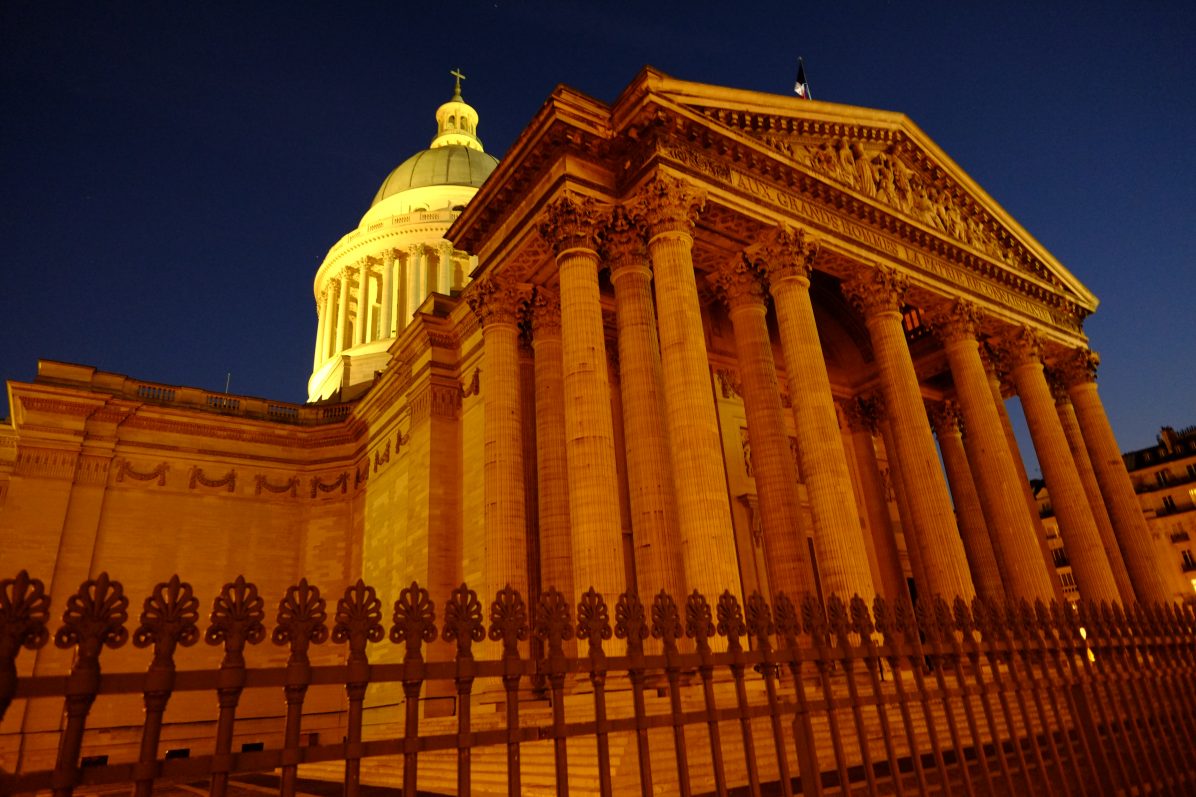 Le Panthéon, un splendide bâtiment dans les hauteurs de Paris 