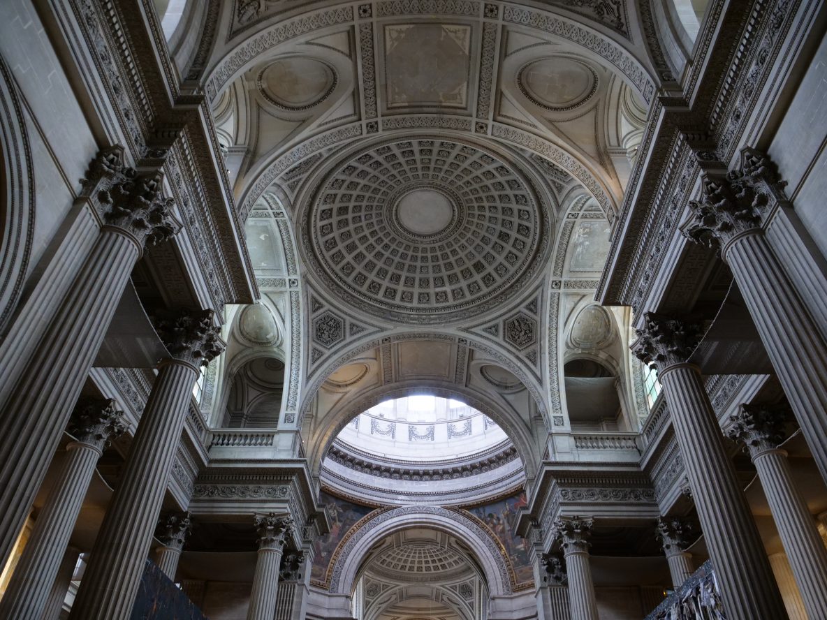 Les splendides coupoles du Panthéon