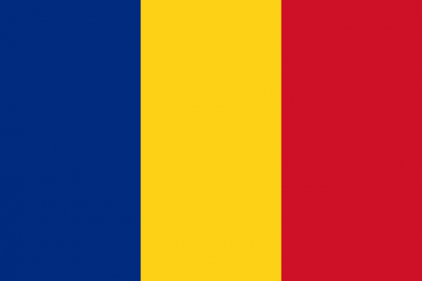 le drapeau de la Roumanie