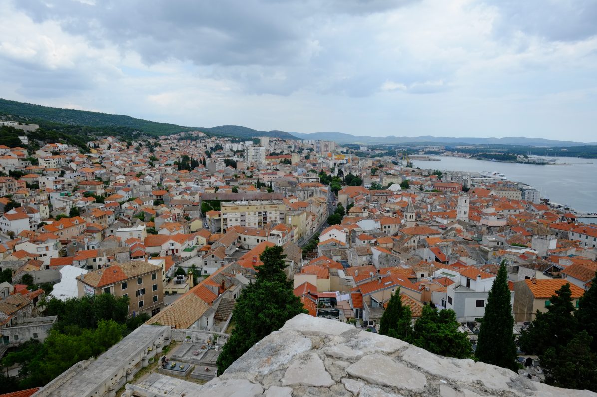 Sibenik une ville en Dalmatie