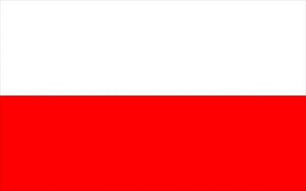 Le drapeau de la Pologne