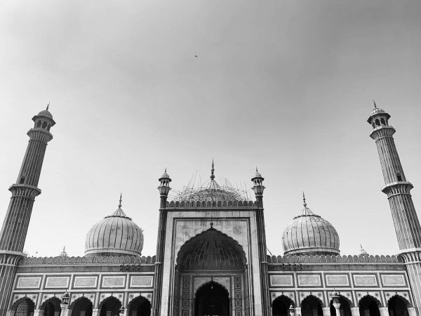 New Delhi nord et sa mosquée