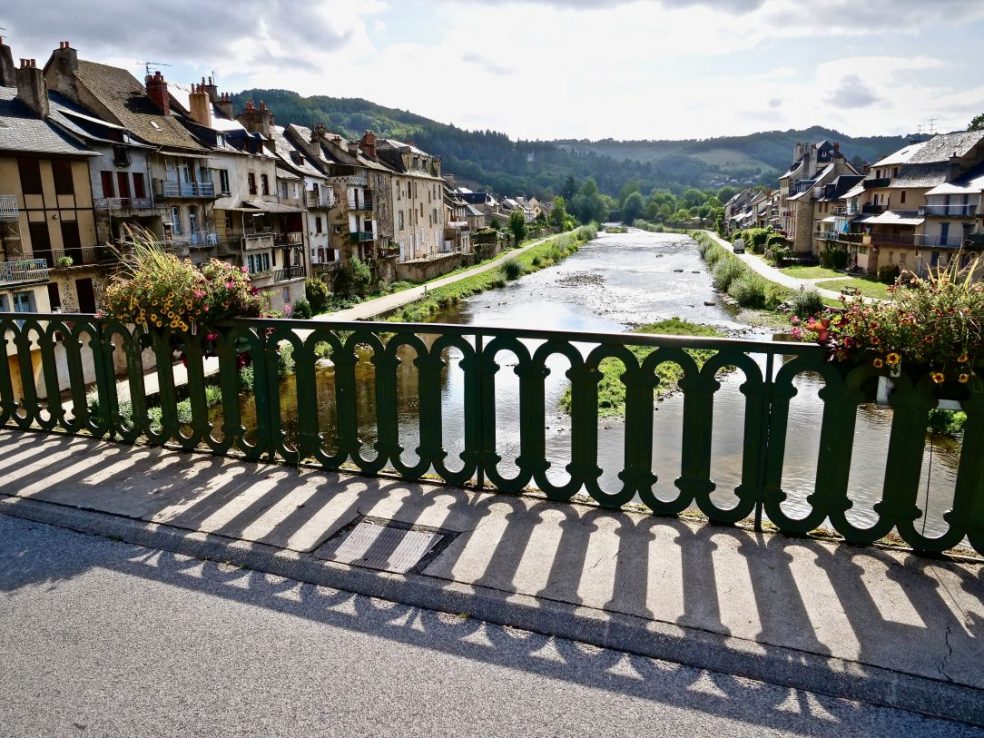 La vallée du Lot dans l'Aveyron