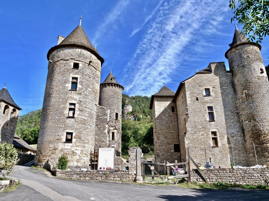 Un sublime château en Lozère