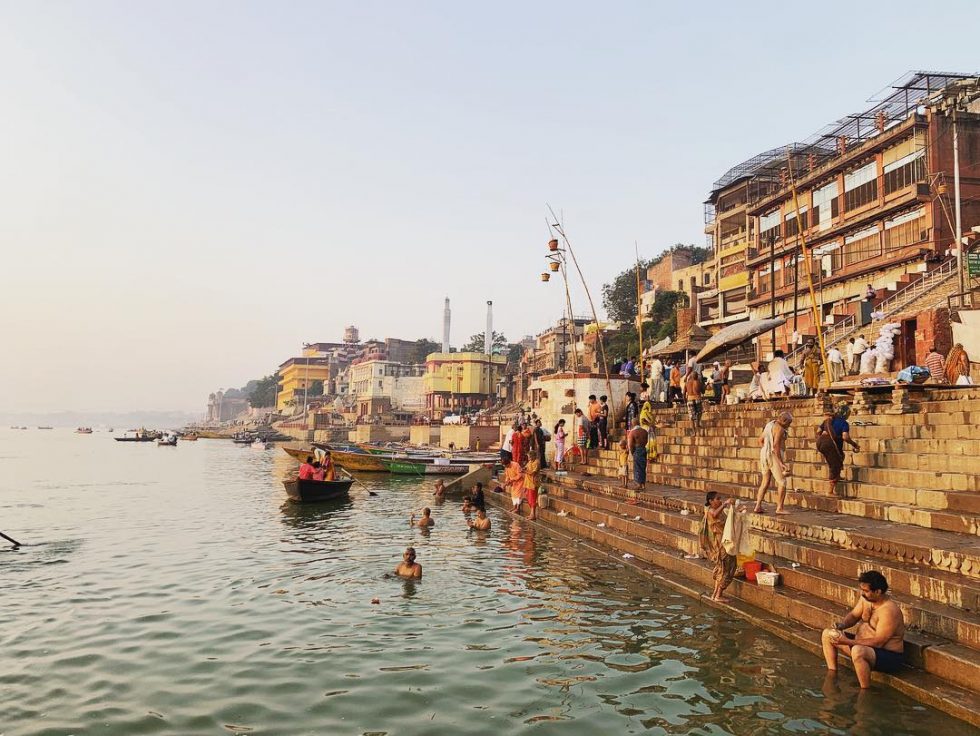 Bénarès et les bords du Gange