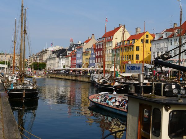 Copenhagen, the biggest city in Denmark