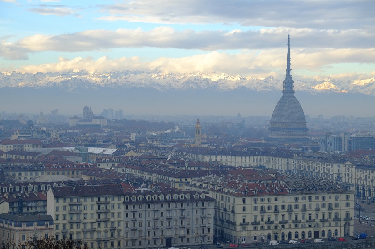 Turin la capitale du Piémont en hiver