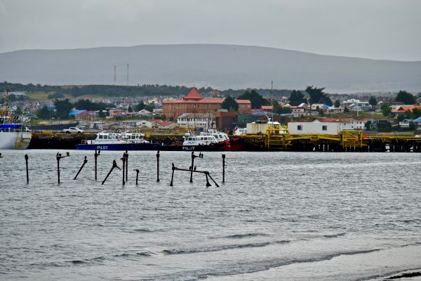 Le port et la ville de Punta Arenas