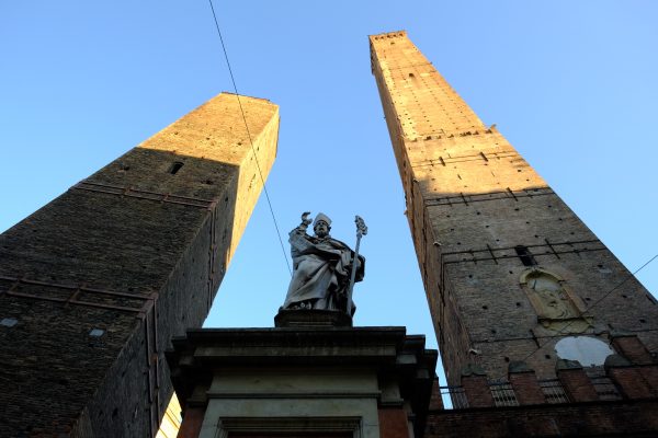 The famous towers of Bologna