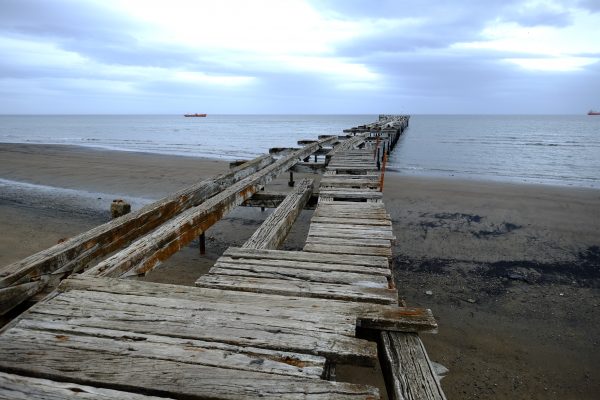 En fin de journée à Punta Arenas