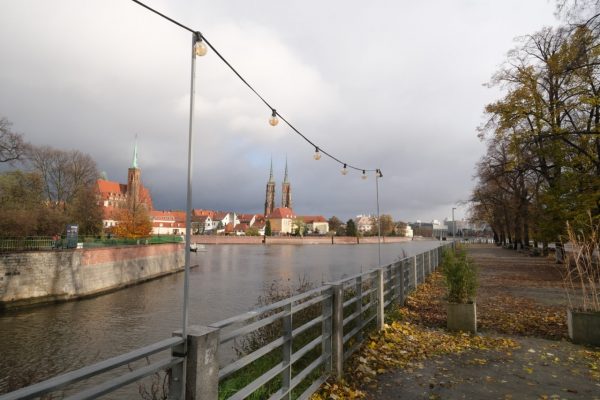 Une vue idyllique sur le centre historique de Wroclaw