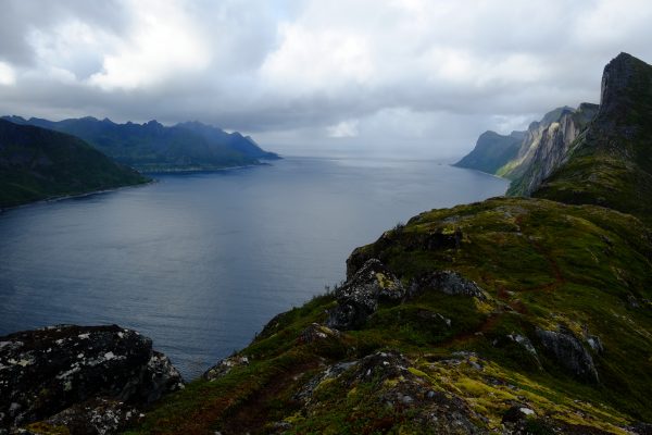 La vue typique dans le nord de la Norvège