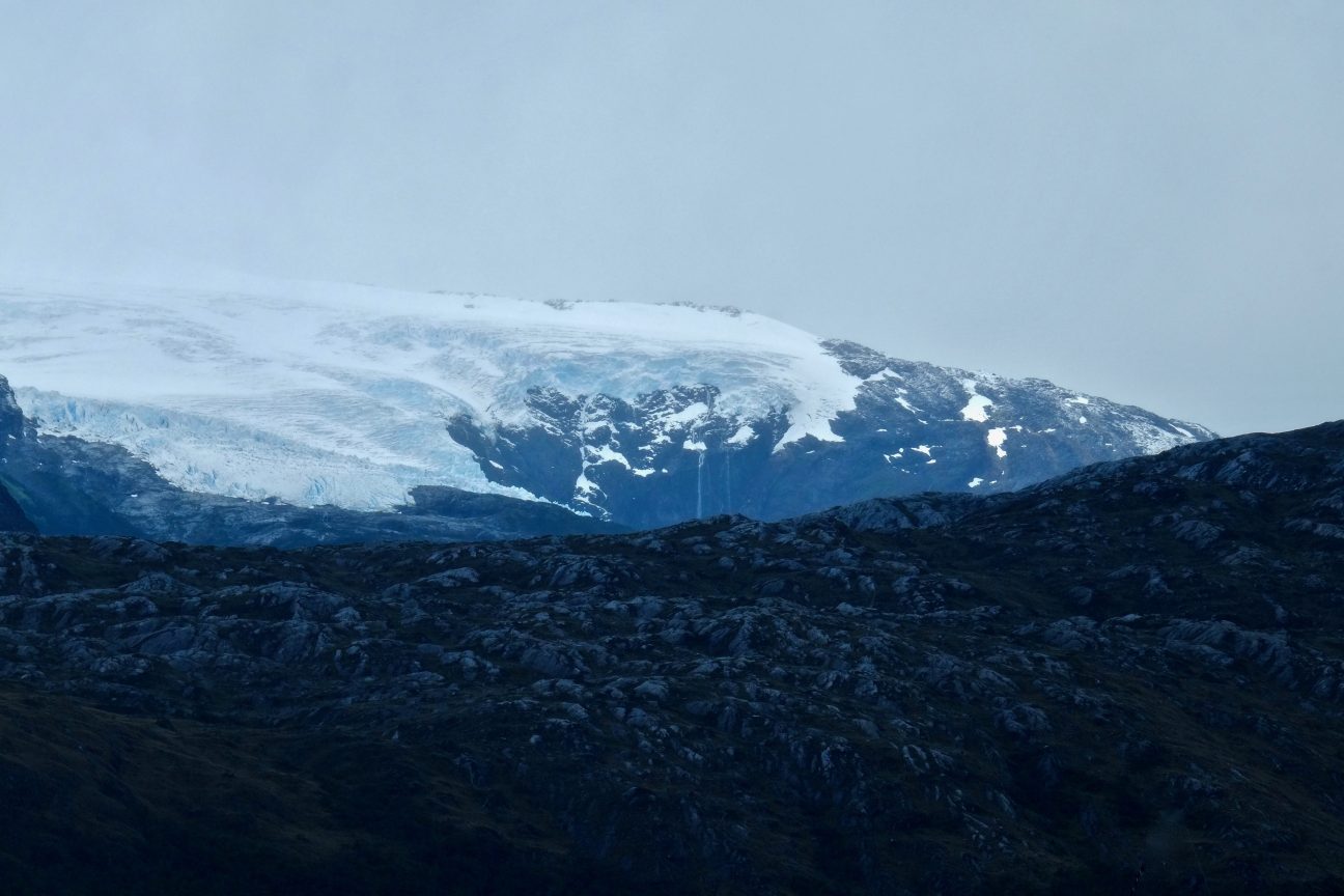 A view on a glacier on the whales Avenue