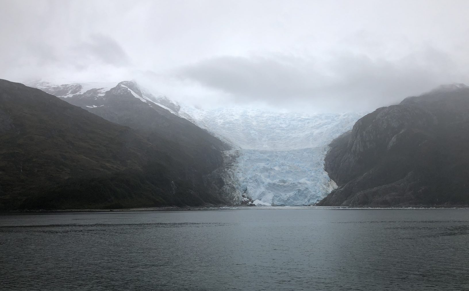 Glacier in chilian Patagonia