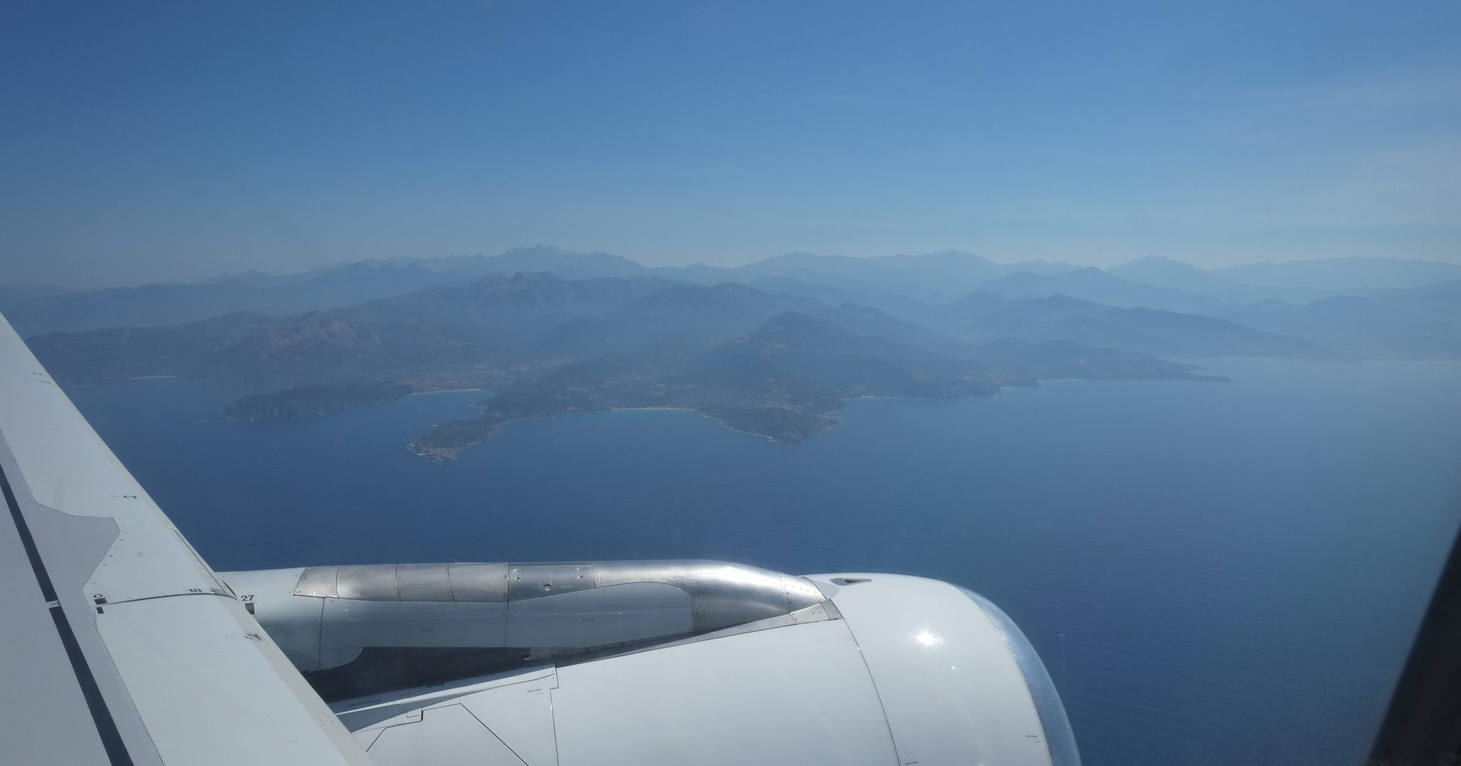 The view of the east side of Corsica
