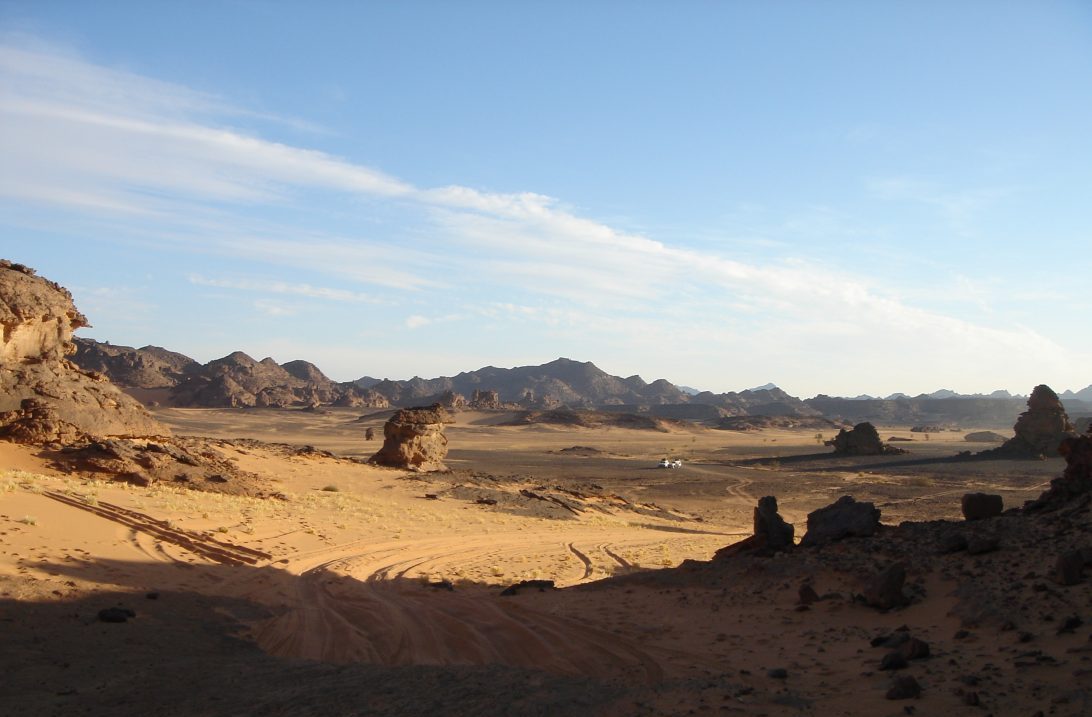 In the west of Libya