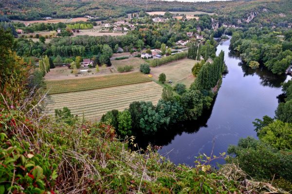 La vallée du Lot depuis Saint-Cirq-Lapopie