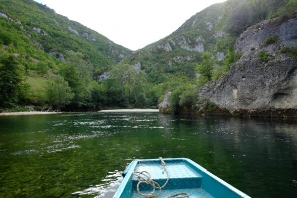 The Tarn river in the very south of France