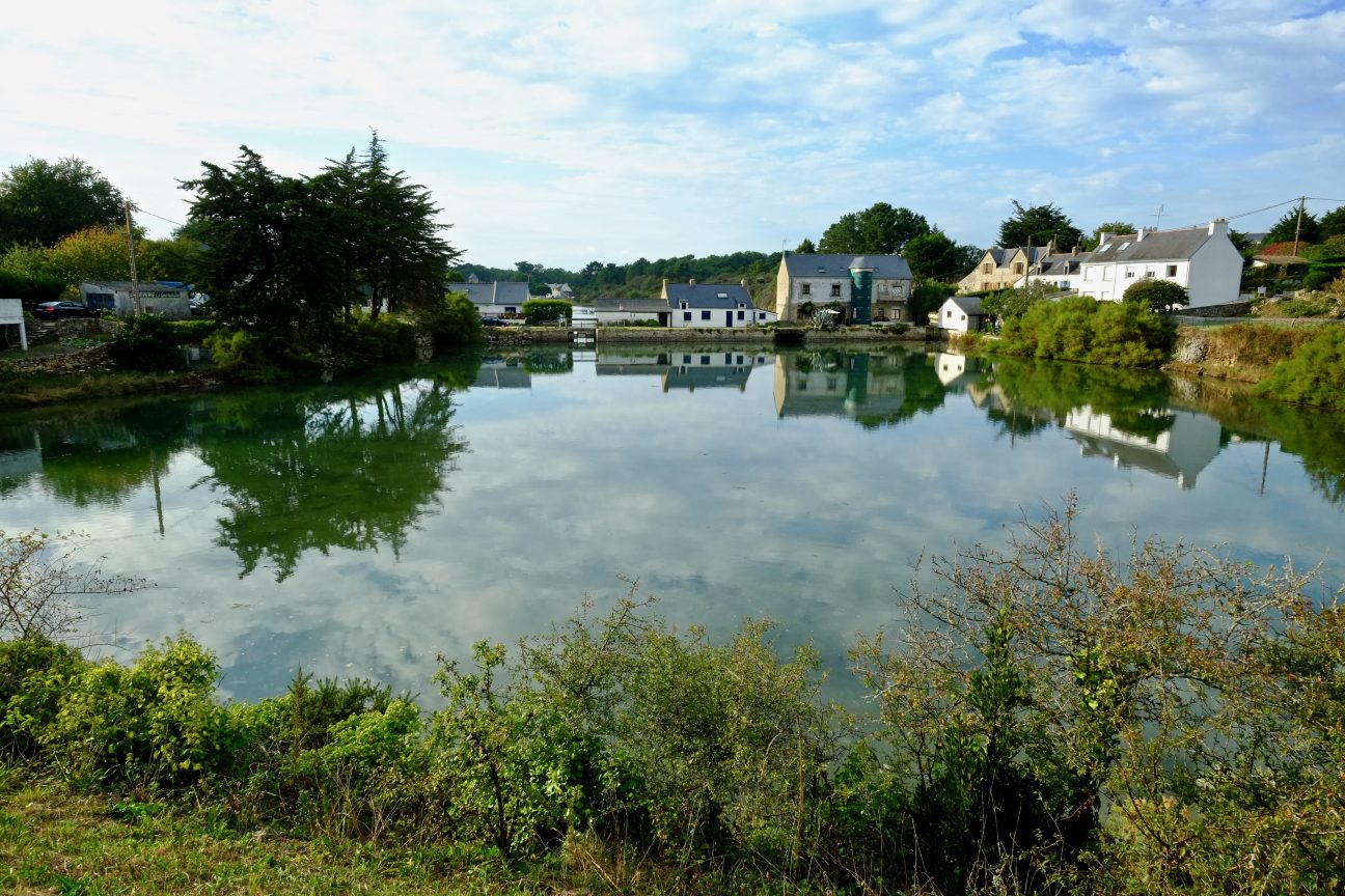 Une rivière côtière en Bretagne
