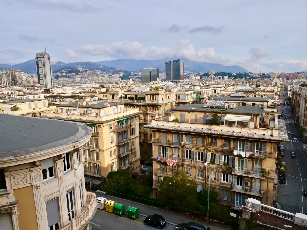 L'une des plus belles vues panoramiques sur Gênes