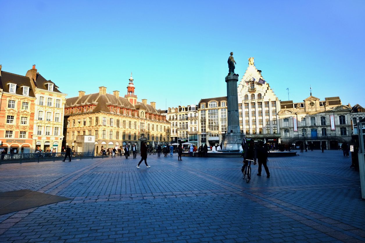 La colonne et la déesse de la Grand-Place de Lille