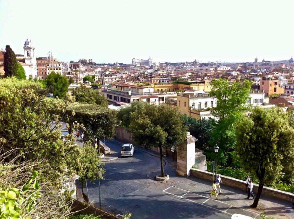 Une jolie vue sur Rome, l'une des plus belles villes d'Italie