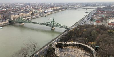 The Liberty bridge at Budapest