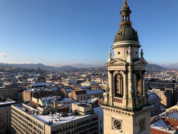 The view from the Saint Stephen's Basilica