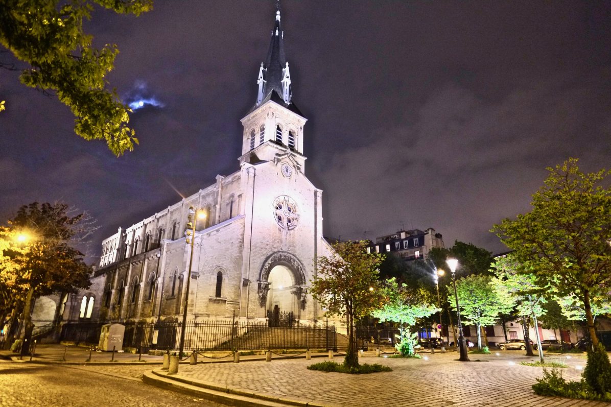 L'église Notre Dame de la Gare dans le 13 ème arrondissement de Paris