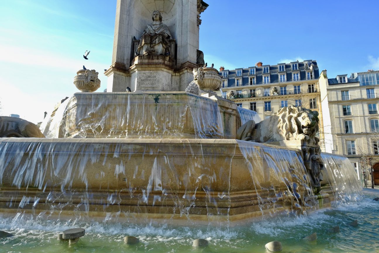 La fontaine Saint-Placide dans le 6 ème arrondissement de Paris