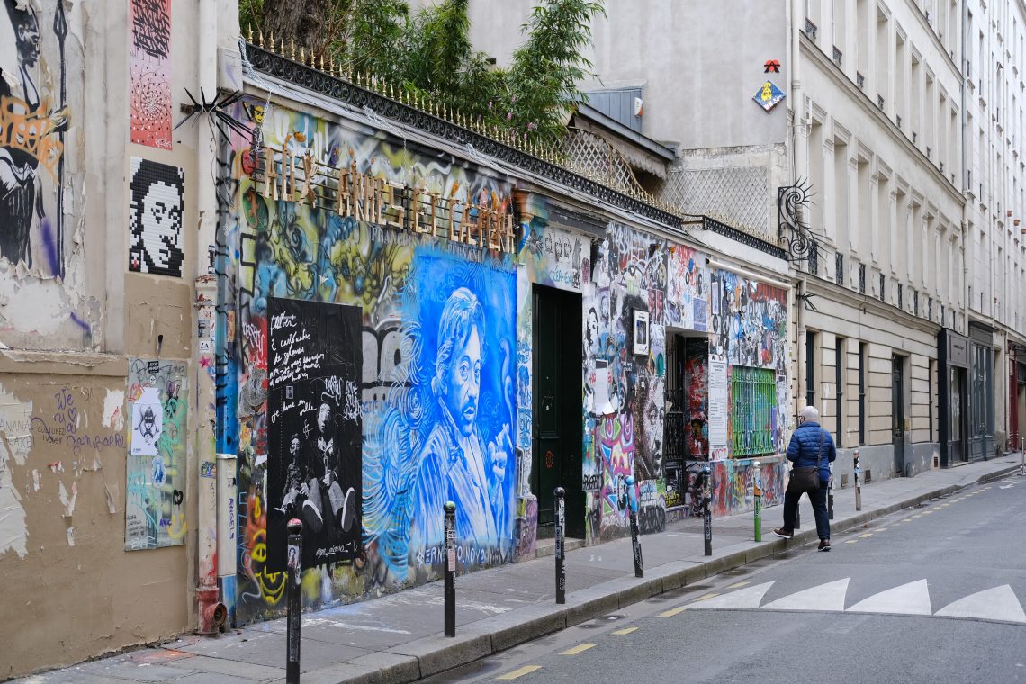 L'ancienne résidence de Serge Gainsbourg à Paris