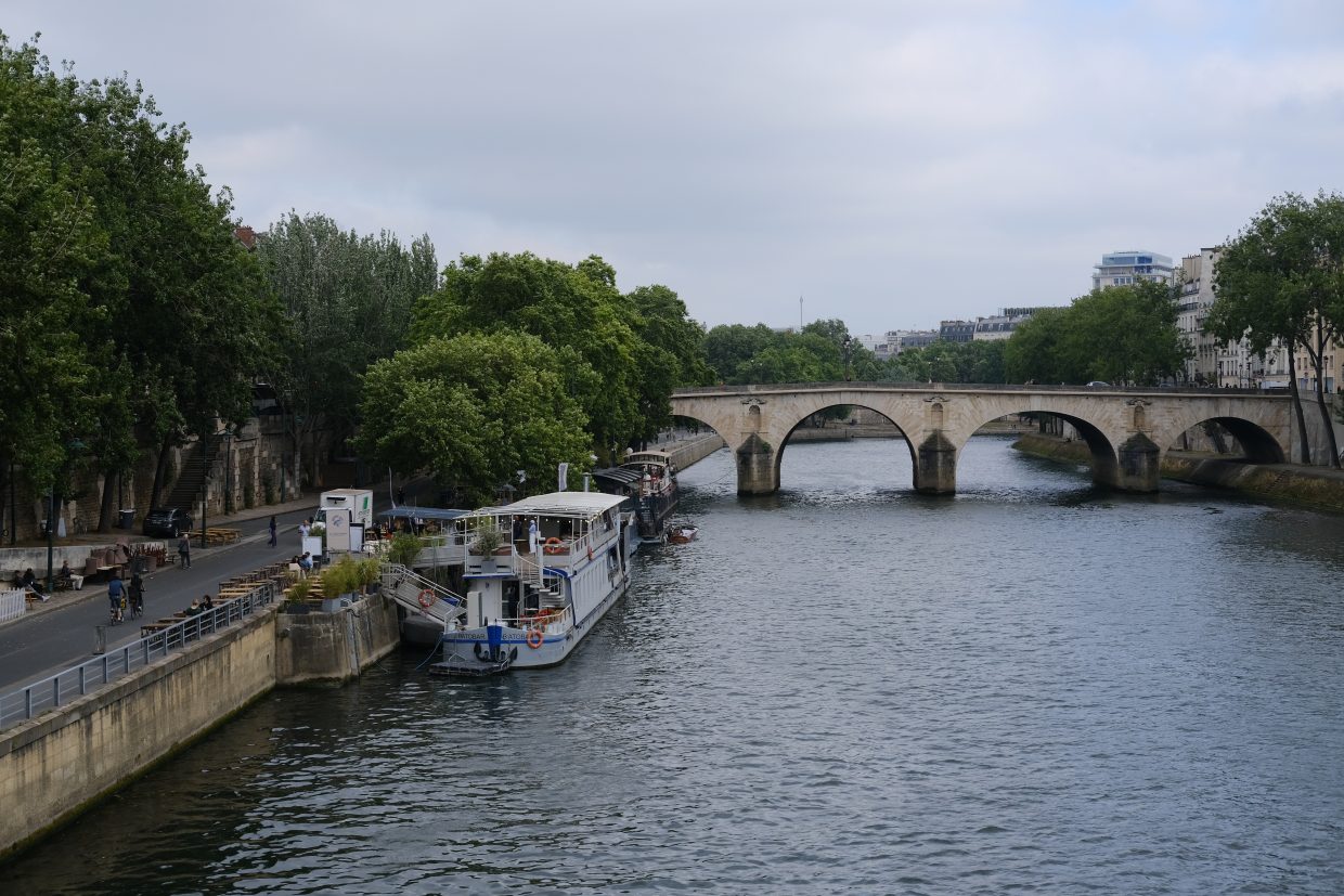 Le pont Marie qui relie la rive droit à l'île Saint-Louis