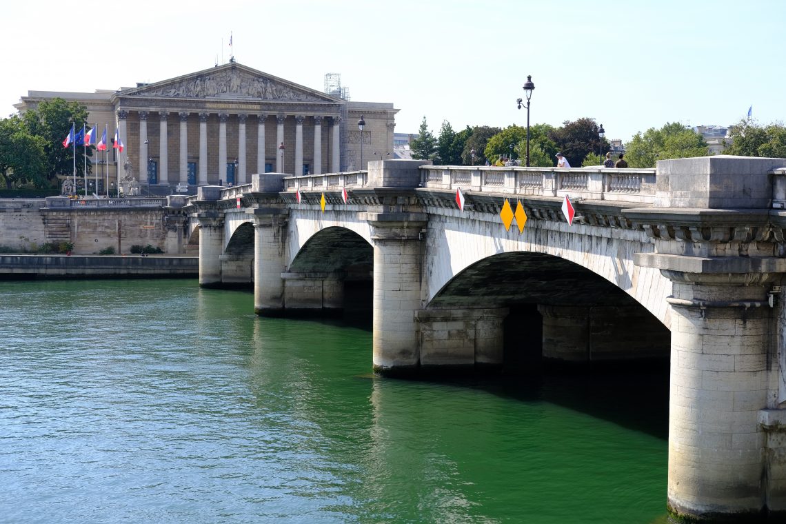Le pont de la Concorde et le Palais Bourbon