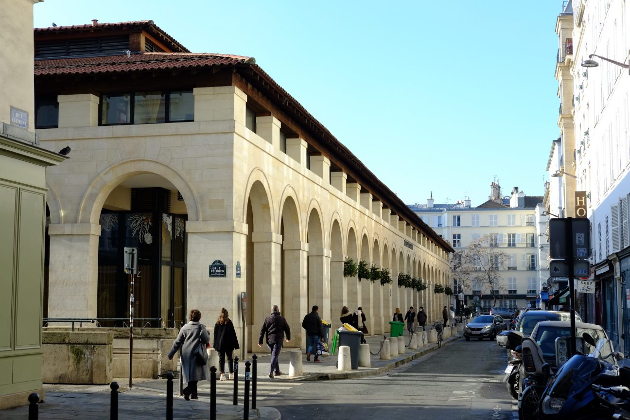 Les arches du marchés de Saint-Germain